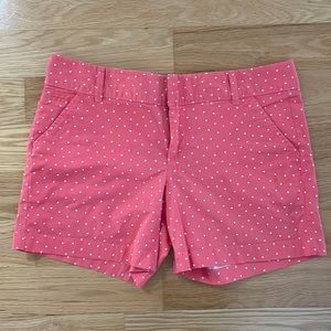 Caslon Polka Dot Peach/Coral/Salmon Shorts